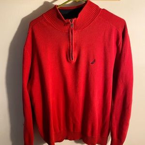 Nautica zip up sweater